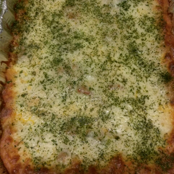 Spinach and Beef Lasagna