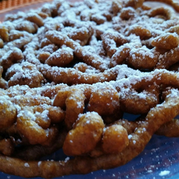 Pumpkin Funnel Cakes