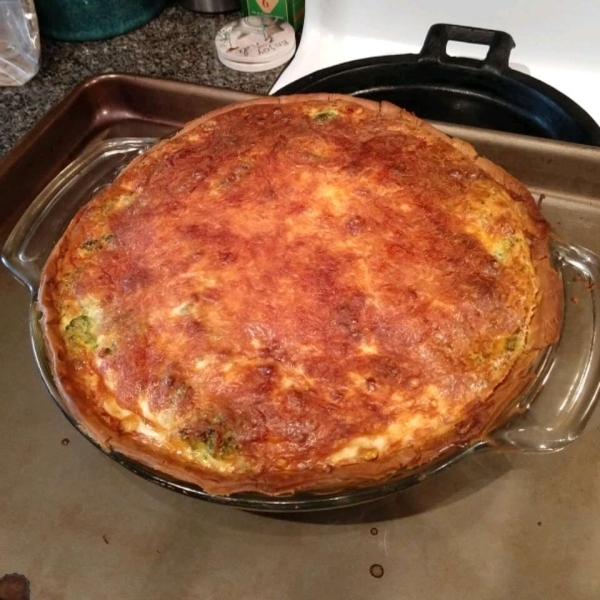 Smoked Salmon Quiche