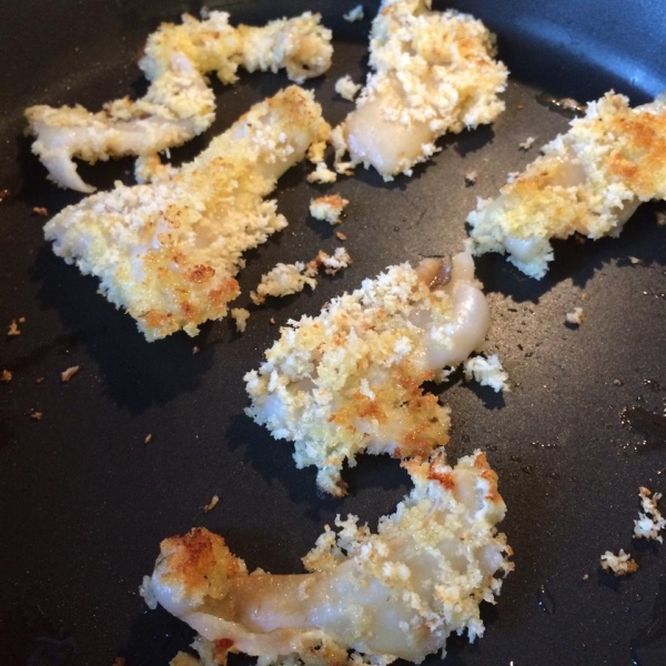 Panko-Breaded Fried Razor Clams