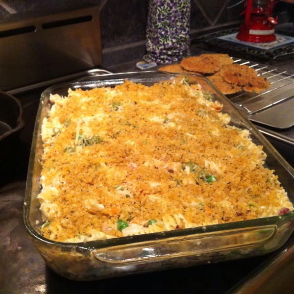 Garlic Chicken Mac and Cheese