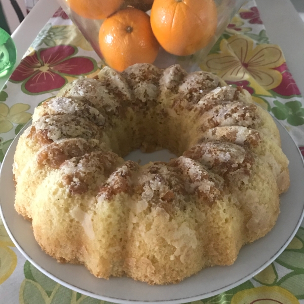 Orange Nut Raisin Cake