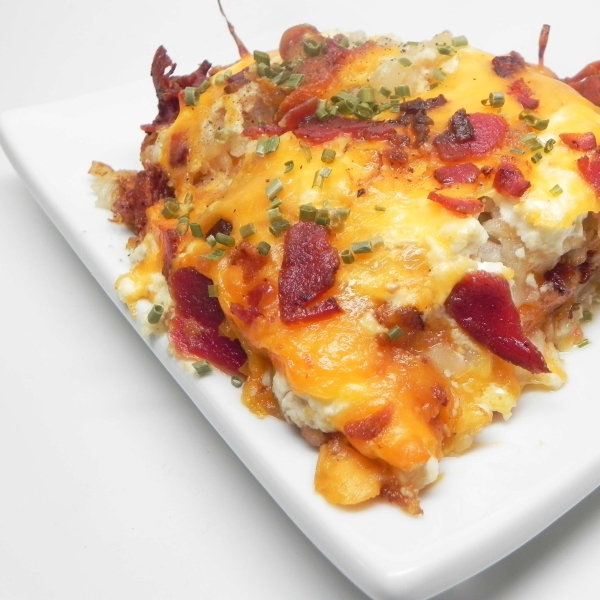 Loaded Hash Brown Potato Casserole