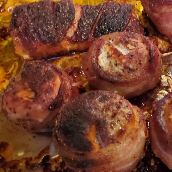 Bacon-Wrapped Salmon