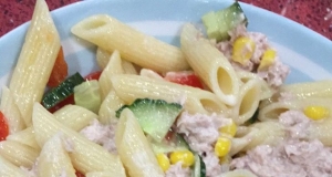 Tuna Pasta Salad with Egg