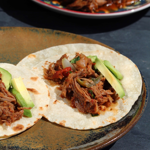 No Fuss Shredded Beef Tacos