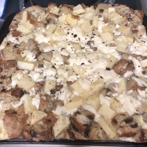 Apple Raisin French Toast Strata