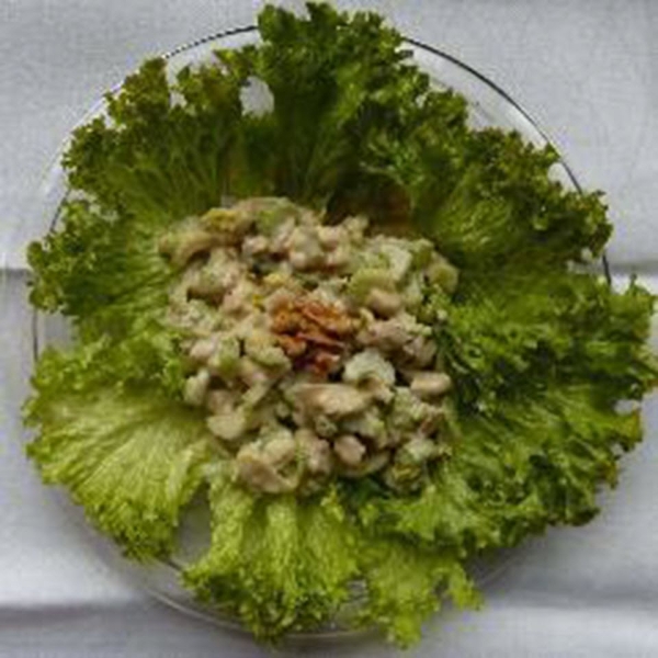 Celery Salad with Apple and Walnuts