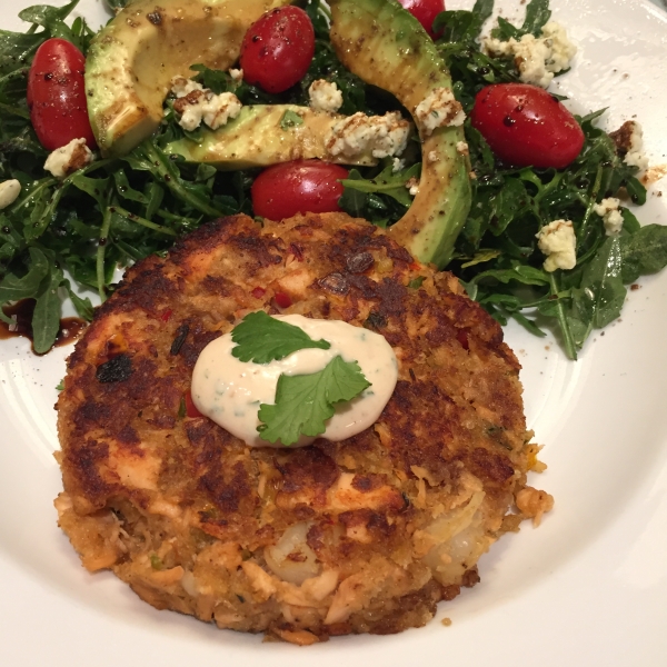 Salmon and Shrimp Cakes