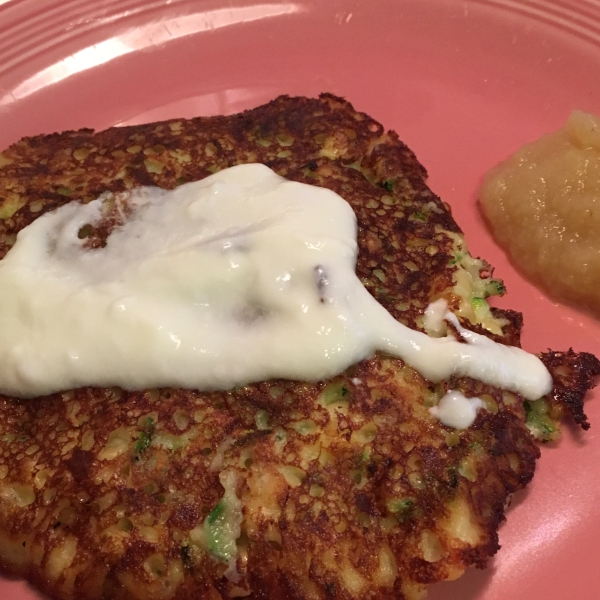 Fresh Corn and Zucchini Pancakes