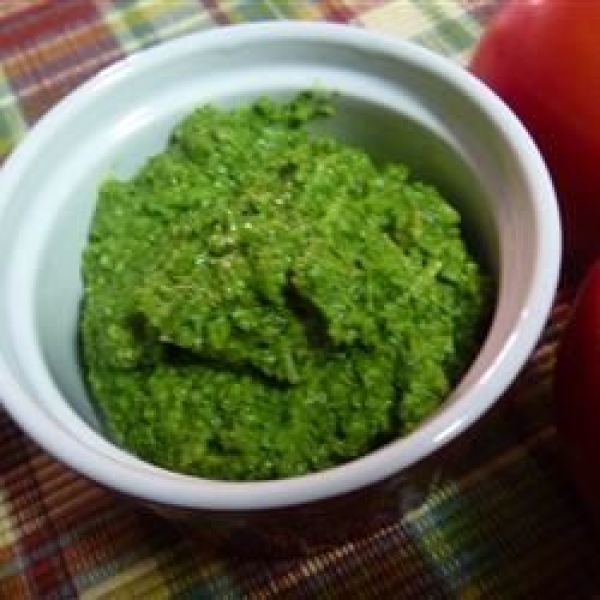 Pasta with Arugula Pesto