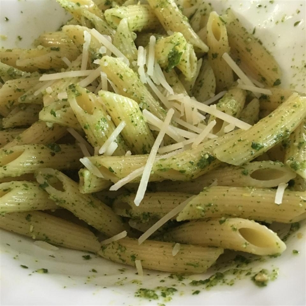 Pasta with Arugula Pesto