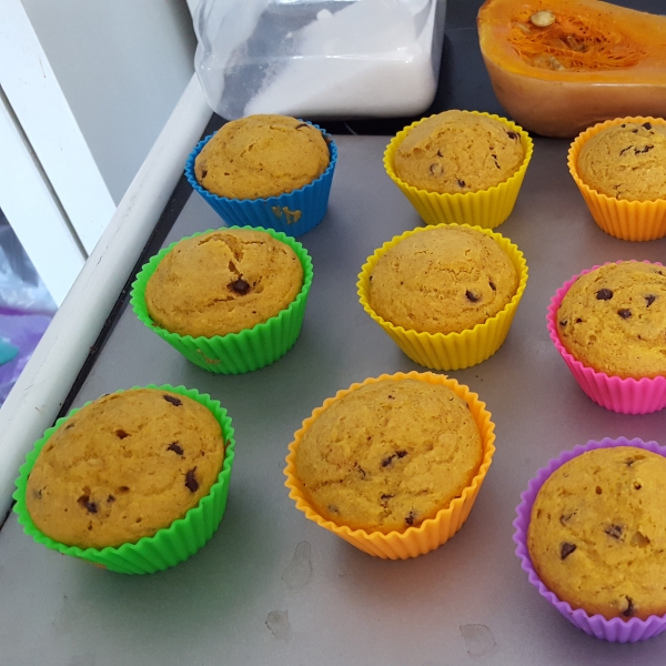 Spiced Butternut Squash Muffins