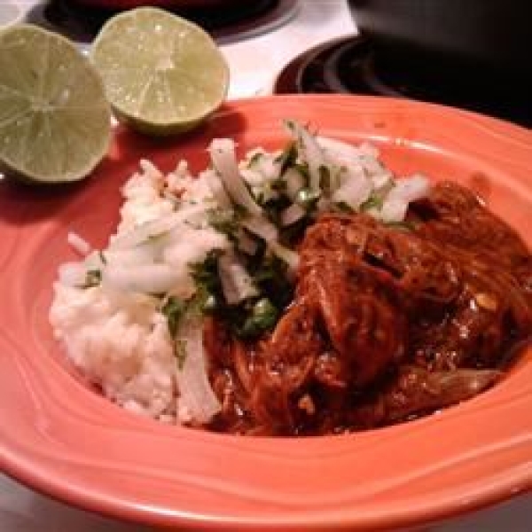 Chicken Mole with Four Chiles