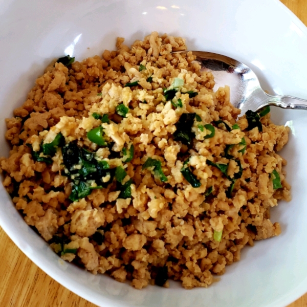 Thai Ground Chicken Basil