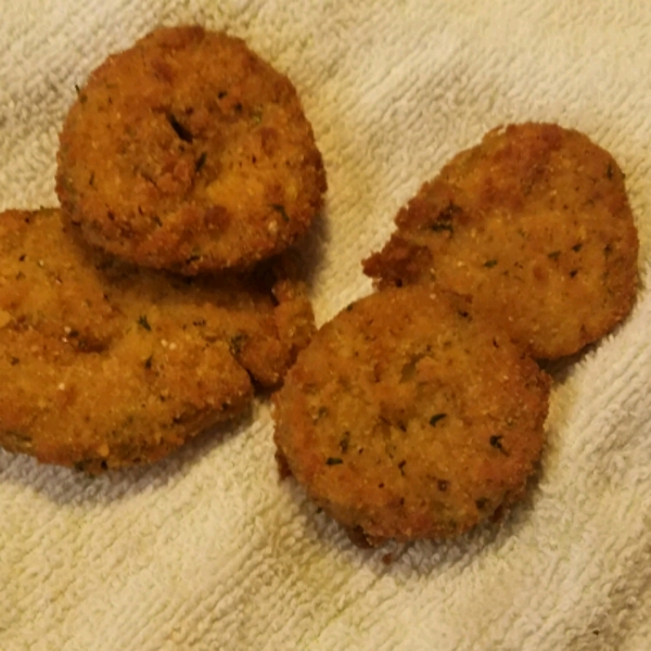 Super Easy and Spicy Fried Pickles