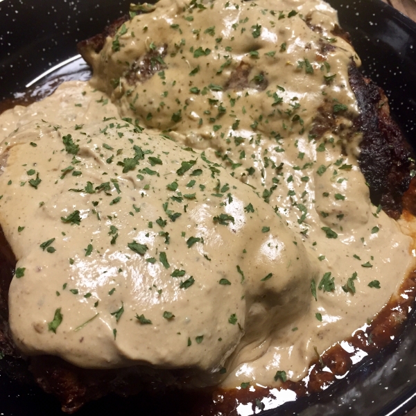 Steaks With Roquefort Sauce