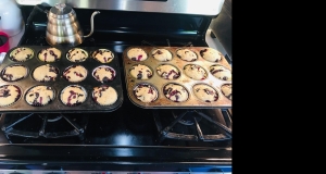 Vegan Blueberry Muffins with Applesauce