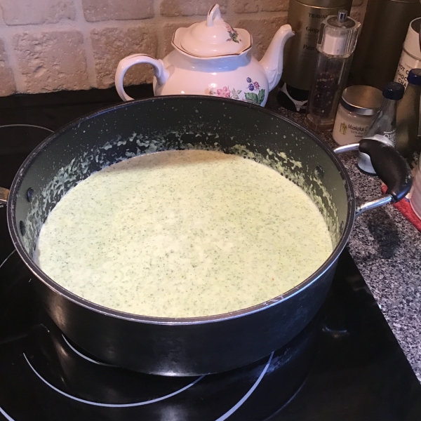 Cream of Broccoli Soup V