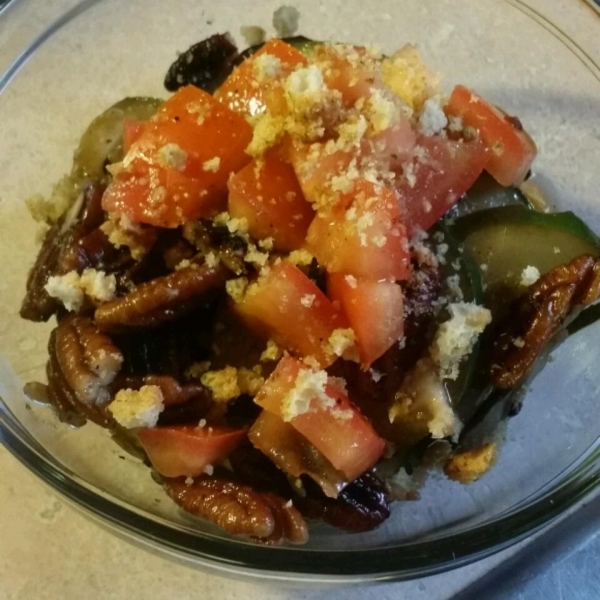 Zucchini and Pecan Saute