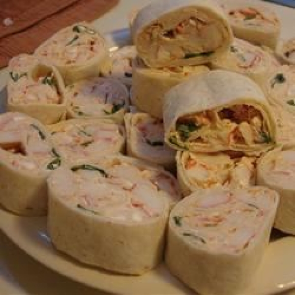 Crabmeat Roll-Ups