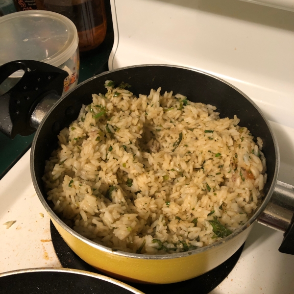 Easy Lime Cilantro Rice