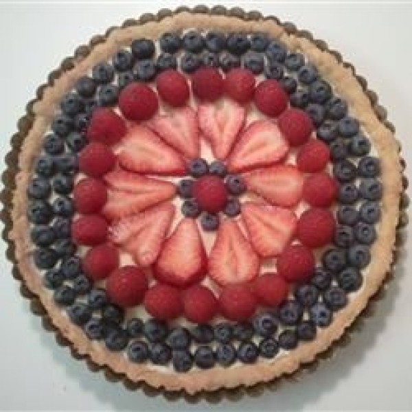 Berry Tart with No Added Sugar