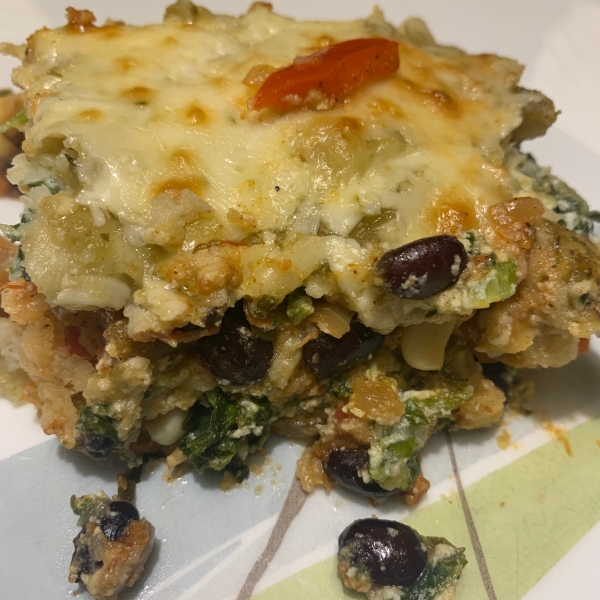 Vegetarian Mexican Lasagna