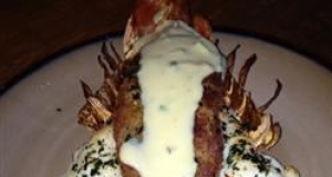 Cheesy Stuffed Lobster