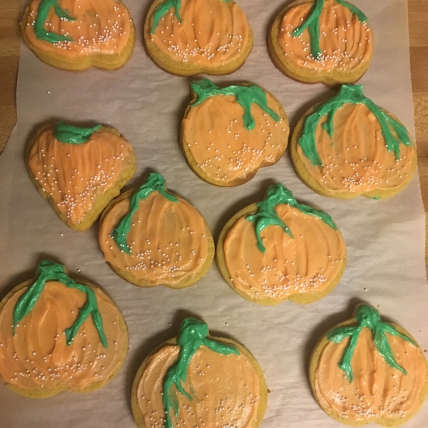 Pumpkin Roll-Out Cookies