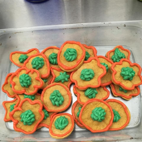 Pumpkin Roll-Out Cookies