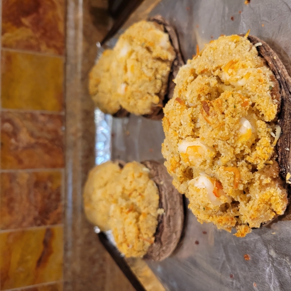 Stuffed Portobello Mushroom Caps