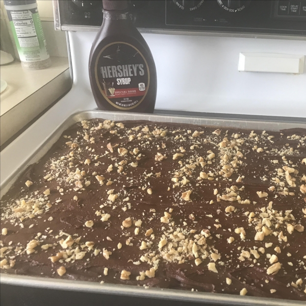 Chocolate Syrup Brownies