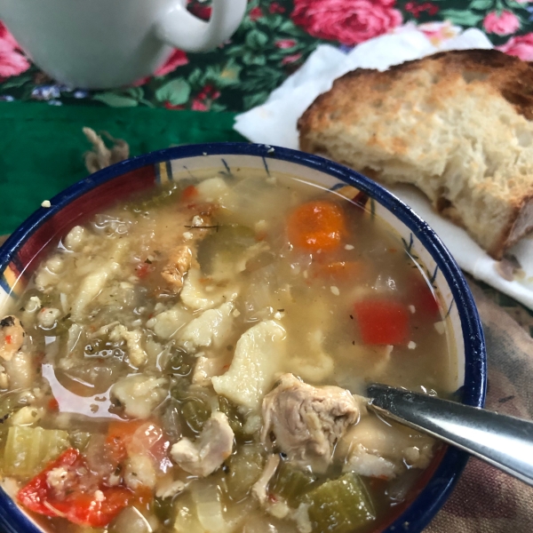 Old Man's Turkey Noodle Soup