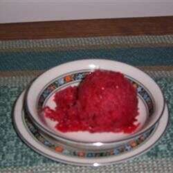 Sour Cherry Sorbet