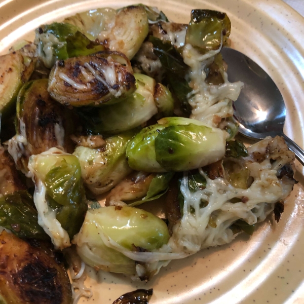 Parmesan Brussels Sprouts