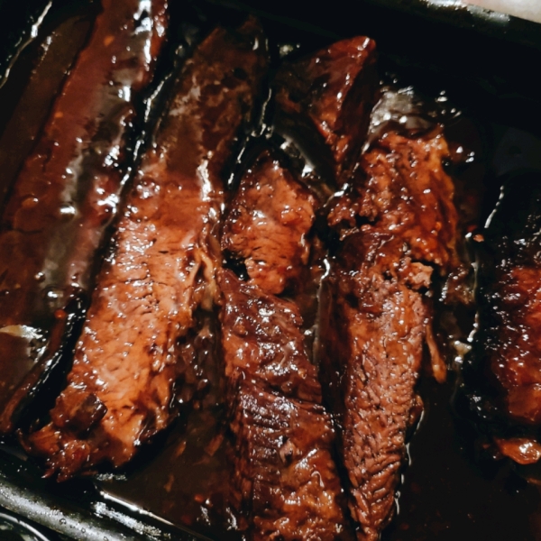 Oven Barbecued Beef Brisket II