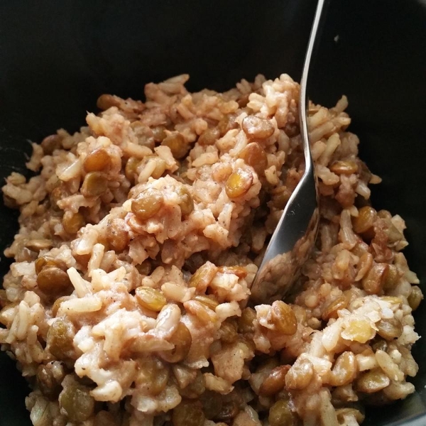 Whole Rice and Lentils (Majadara)