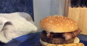 Gourmet Bacon, Onion, and Mushroom Burgers