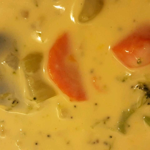 Cheese Soup with Broccoli