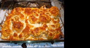 Slow Cooker Buffalo Cauliflower Casserole