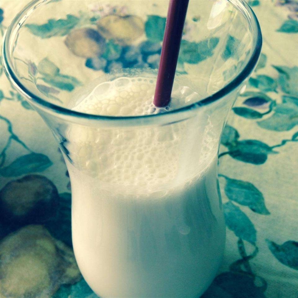 Icy Banana Milkshake