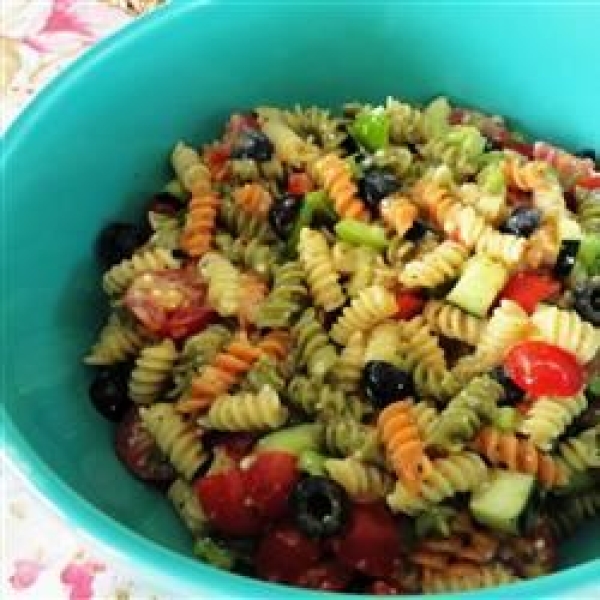 Crab and Shrimp Pasta Salad