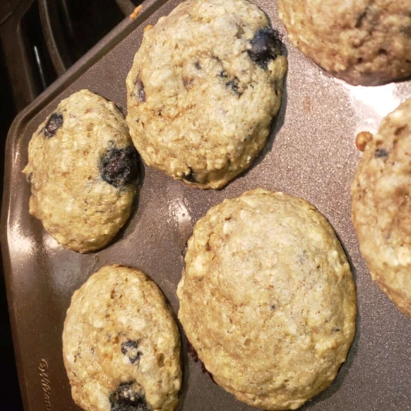 Health Nut Blueberry Muffins