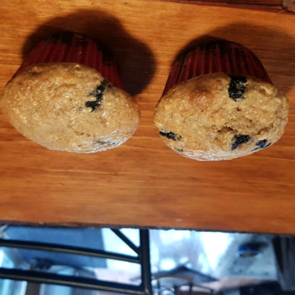 Health Nut Blueberry Muffins