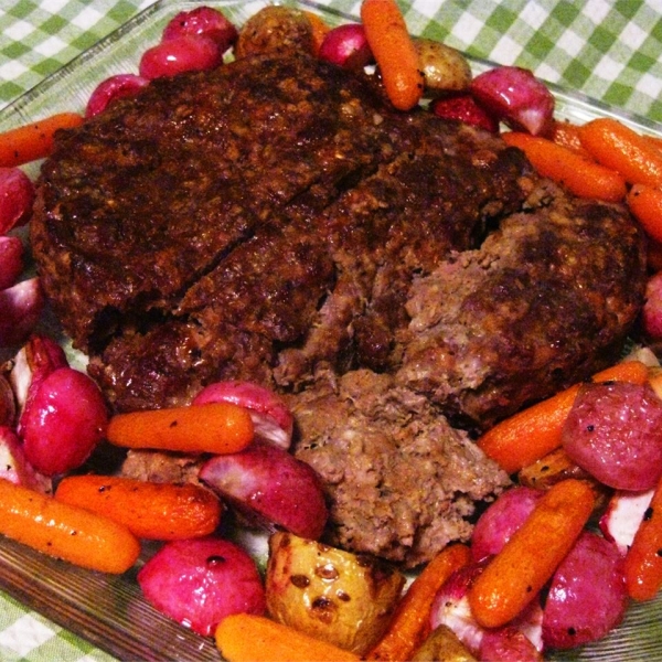 Old Fashioned Ozarks Meatloaf