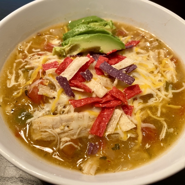 Homemade Chicken Tortilla Soup