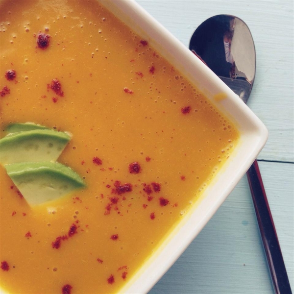 Butternut Squash Soup with a Paleo Kick