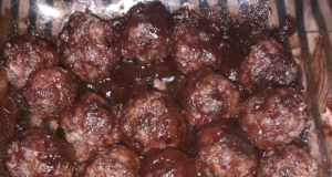 Barbecued Meatballs