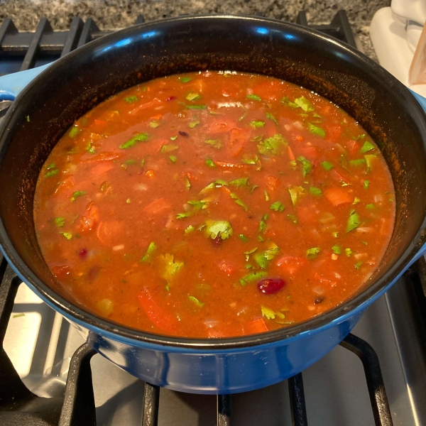 Tortilla and Bean Soup